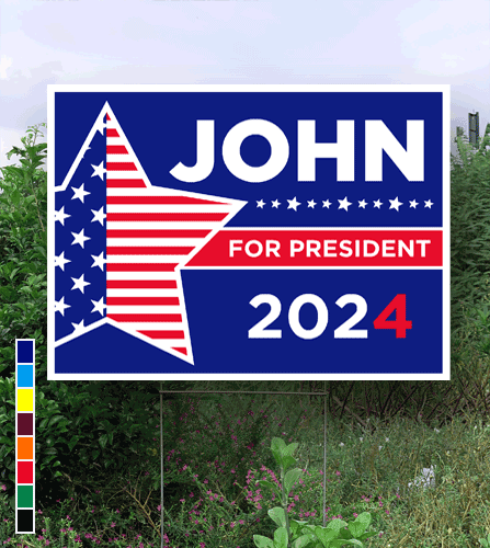Yard signs Lawn signs